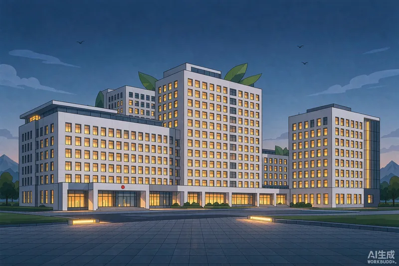 2026 建筑节能双控下公共建筑照明节能改造示意(智觉 AI 生成示意)