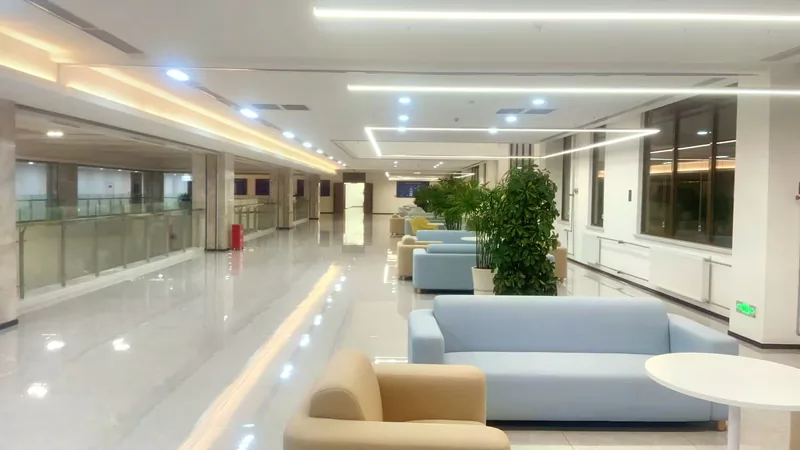 公共建筑休息区照明改造后效果(智觉已落地项目)